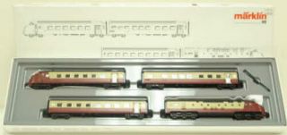 Marklin 3471 Tee Railcar Train Ex/box