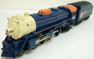 Lionel 6 - 28026 Lionel Lines 4 - 6 - 2 Blue/orange Steam Locomotive & Tender Ln/box
