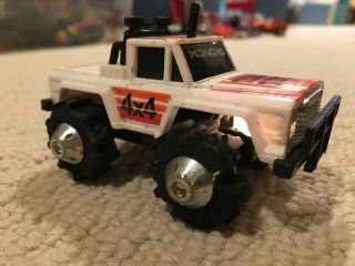 Texas Turbo Jeep 4x4 Rough Riders 1980s LJN Toys - Lights work,  Motor doesn ' t 2