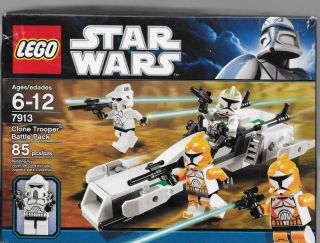 7913 Lego Box Star Wars Clone Trooper Battle Pack Clone Arf Bomb Squad