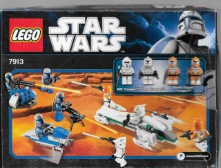 7913 Lego Box Star Wars Clone Trooper Battle Pack Clone ARF Bomb Squad 2