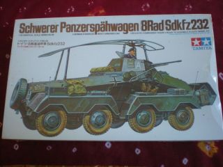 Tamiya Mm36 1/35 German Sdkfz.  232 (8rad) Schwere Panzerspahwagen Kit