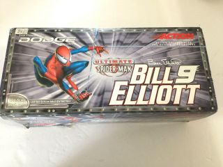 Bill Elliott 9 Dodge Spider - Man 2001 Intrepid R/t 1:24 Scale Action Diecast Car