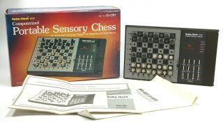 Vintage Radio Shack Computerized Portable Sensory Chess 1650