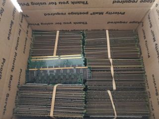 12 Lbs Of Scrap Desktop And Server Ram For Pm Gold Recovery