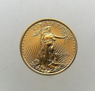 2018 1/10 Oz $5 American Eagle Gold Coin