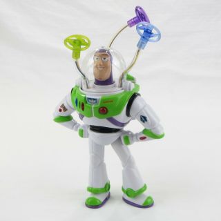 Buzz Lightyear - Toy Story - Disney 8 " Souvenir Electronic Light Up Spinner