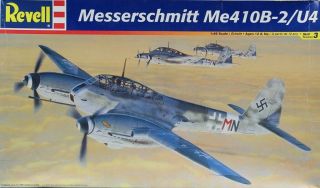 Revell 1:48 Messerschmitt Me410 Me - 410 B - 2/u4 Wwii German Plastic Kit 85 - 5841u