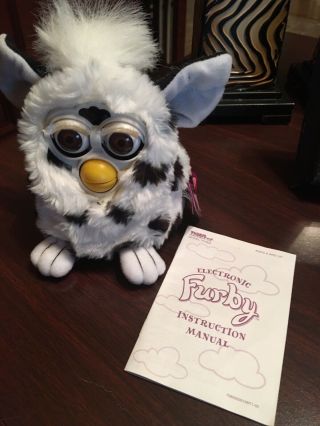 Furby Dalmatian Model 70 - 800 Tag Attached Instructions