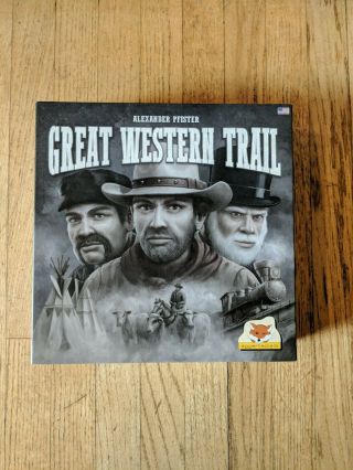 Great Western Trail Board Game Complete