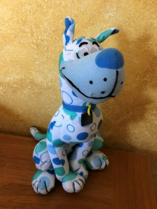 Scooby Doo Plush 10 " Blue And White Plush - Toy Factory Blue & White Polka Dots