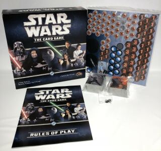 Star Wars The Card Game Fantasy Flight Games 2012 Complete Ships