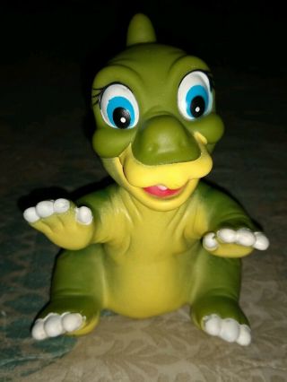 The Land Before Time Ducky 1988 Pizza Hut Hand Puppet Figure Toy Amblin