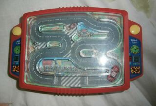 Vintage - 1991 Soma - U Drive - Hand Held Stock Car Racing Game - Great