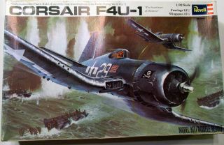 1/32 Revell Corsair F4u - 1 Model Kit H - 278 W/ 1970 Waldron Squadron