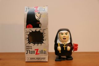 Accoutrements Nunzilla Windup Walking And Sparking Nun 1997 -