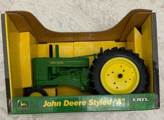 Ertl John Deere Styled A 1/16 Scale Tractor Die - Cast Metal 15071
