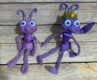 Princess Dot And Princess Atta Disney Pixar Bugs Life Mattel Plush Toy Ant