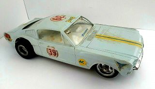 Vintage Amt Corp.  1966 Ford Mustang Fastback 1/24 Scale Slot Car 100 - 458
