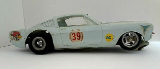 Vintage AMT CORP.  1966 Ford Mustang Fastback 1/24 scale slot car 100 - 458 2