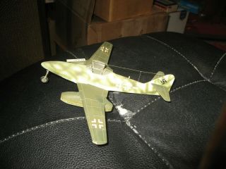 Pro Built German Me - 262 In 1/72 Scale - Canopy Open - Camouflage
