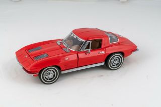 Franklin 1:24 Scale 1963 Chevrolet Corvette Red