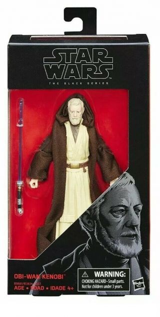 Star Wars Black Series - Obi - Wan Kenobi Jedi Master 32 Lightsaber 6 " Inch