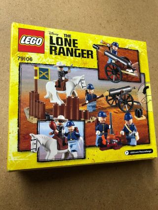 The Lone Ranger Lego 79106 Cavalry Builder Military West Civil War 2