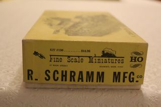 Fine Scale Miniatures,  Kit 190 Ho R.  Schramm Mfg. ,  Co.  Craftsman Kit.