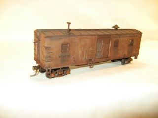 Ho Scale Custom Revell Old Time Mow Track Maintenance Car