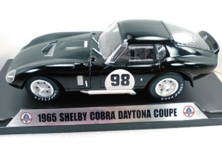 1965 Shelby Cobra Daytona Coupe.  98,  Black With White Stripes,  Pre - Owned.  256