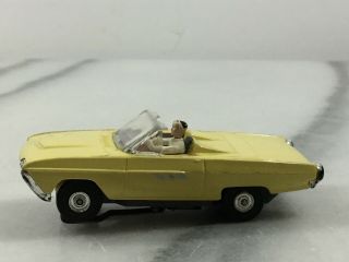 Aurora Model Motoring Ho Scale Thunderbird T - Bird Slot Car 1963 Sports Roadster