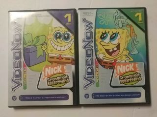 Video Now - Nickelodeon - Spongebob Squarepants - 1&2 - Pvd 