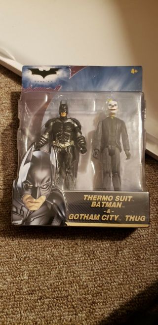 Mattel The Dark Knight Thermo Suit Batman Vs.  Joker Thug Action Figure