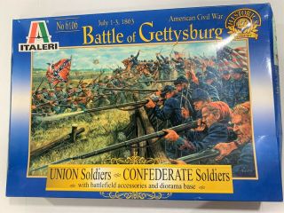 Italeri.  6106.  Battle Of Gettysburg.  1/72 Scale.  Mm - Vj