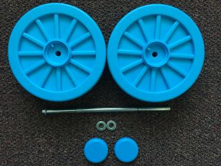 Peg Perego Thomas The Train Ride On Engine Front Wheels Set Replacement Part