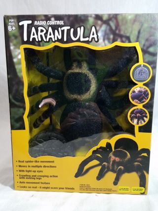 Rc Radio Control Jumbo Hairy Tarantula - The Perfect Gift Halloween Scary Huge