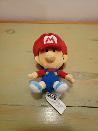 World Of Nintendo 2015 Plush Baby Mario Bros Stuffed Toy Doll - 6 "