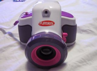 Playskool Showcam Purple Pink 2 - In - 1 Preschool Kids Digital Camera Projector