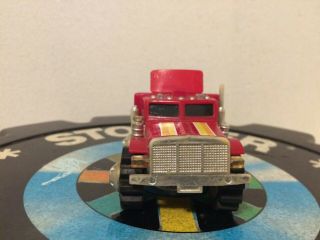 Vintage 1980 ' s Rough Rider Red Semi 4 X 4 Truck Non 3
