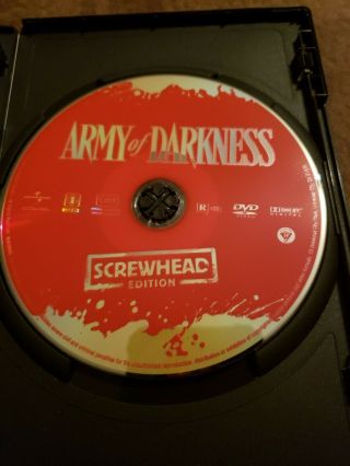 Army of Darkness Bruce Screwhead DVD 3
