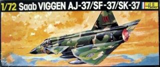 Heller 1/72 Saab Viggen W/