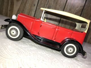 Vintage Bandai Japan Vintage Tin Litho Friction 1915 Ford Model T Old Timer Car