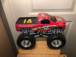 TOY STATE ROAD RIPPERS Dodge RAMINATOR 4 X 4 WHEELIE MONSTER TRUCK,  SOUNDS WORK 2