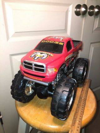 TOY STATE ROAD RIPPERS Dodge RAMINATOR 4 X 4 WHEELIE MONSTER TRUCK,  SOUNDS WORK 3