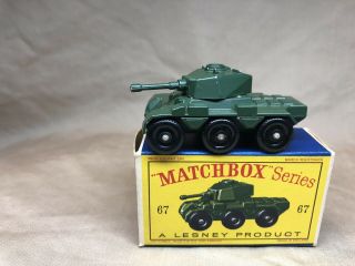 Matchbox Lesney 67 Saladin Armoured Car