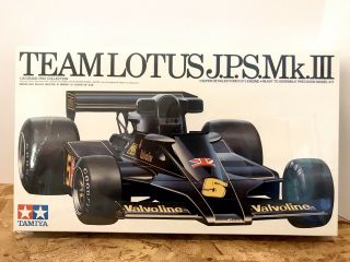 Japan Tamiya 1/20 Team Lotus J.  P.  S.  Mk.  Iii Model Kit 20004 Grand Prix - No.  5 - Nibm
