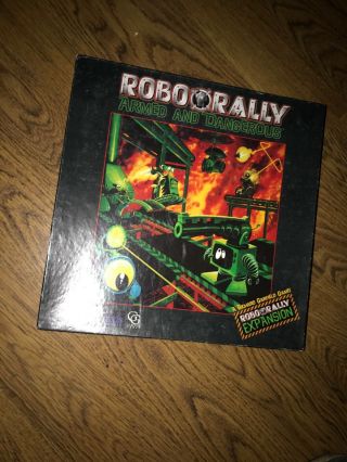Wotc Roborally Robo Rally Armed & Dangerous Boards In Retail Box