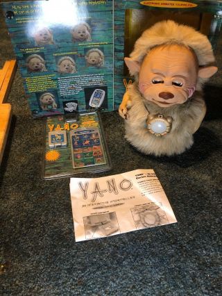 Yano Interactive Storyteller Electronic Animated Talking Missing Touchpad Device