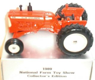 Allis Chalmers D - 19 Tractor National Farm Toy Show 1989 Or Toy Farmer By Ertl